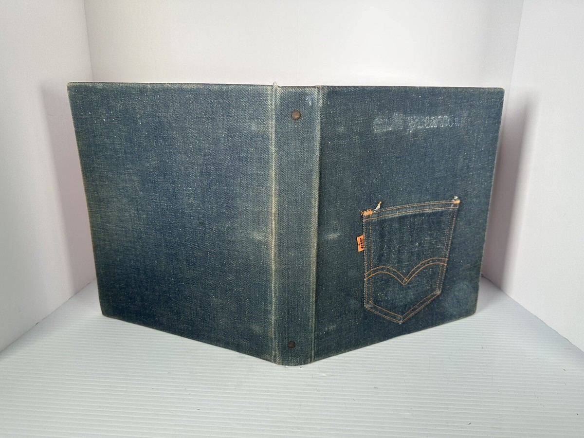 60s vintage Levi's denim binder 【公式通販】