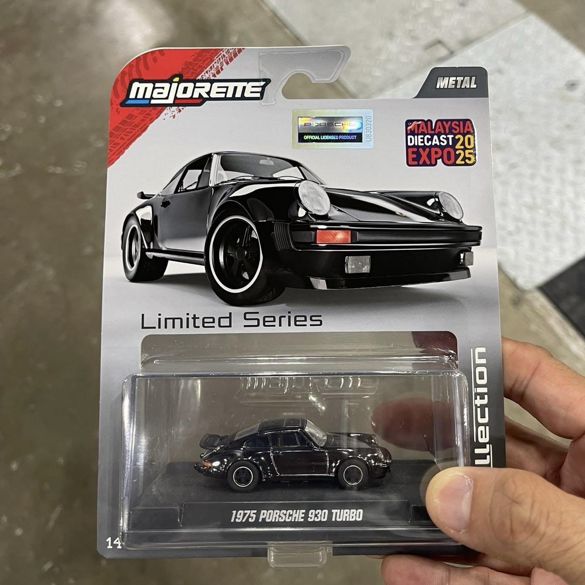 Majorette 1975 Porsche 930 Turbo MDX Malaysia Expo 2025 Exclusive