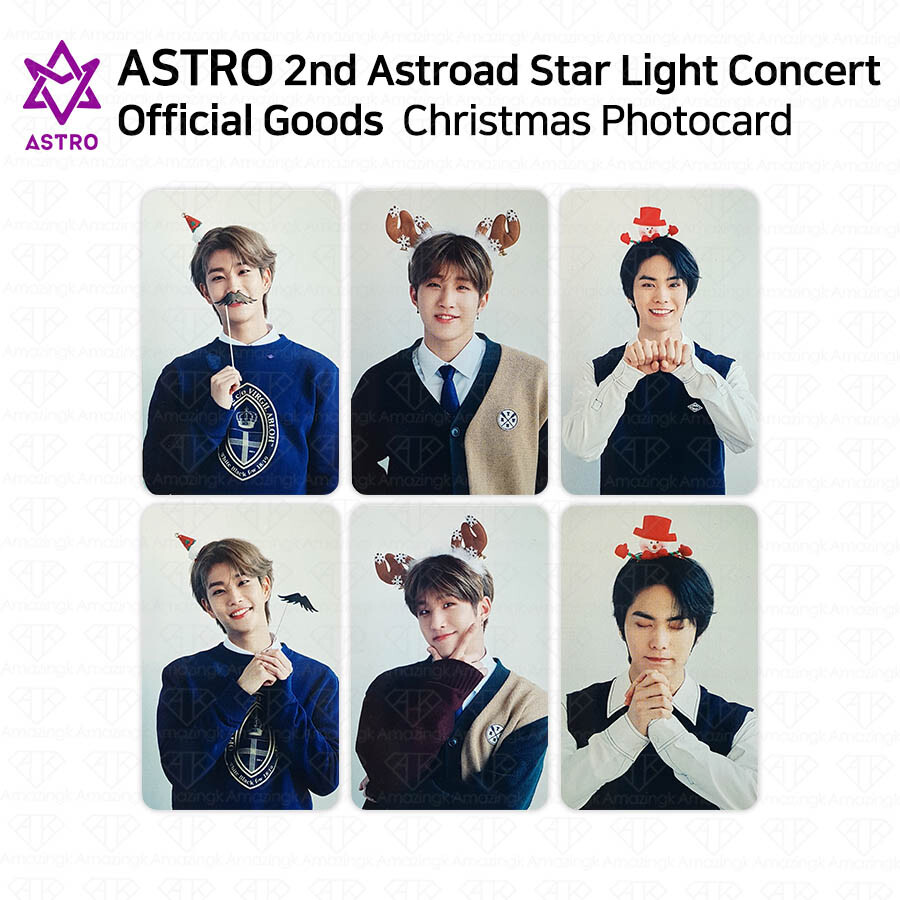 ASTRO The 2nd Astroroad Starlight Concert Christmas Photocard KPOP