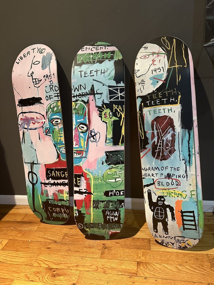 the skateroom Jean Michel Basquiat Skateboard Set | eBay