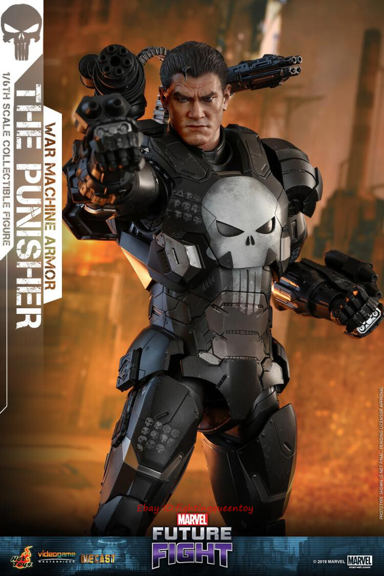 HotToys HT VGM33D28 The Punisher War Machine Armor 1/6 Figure Toy