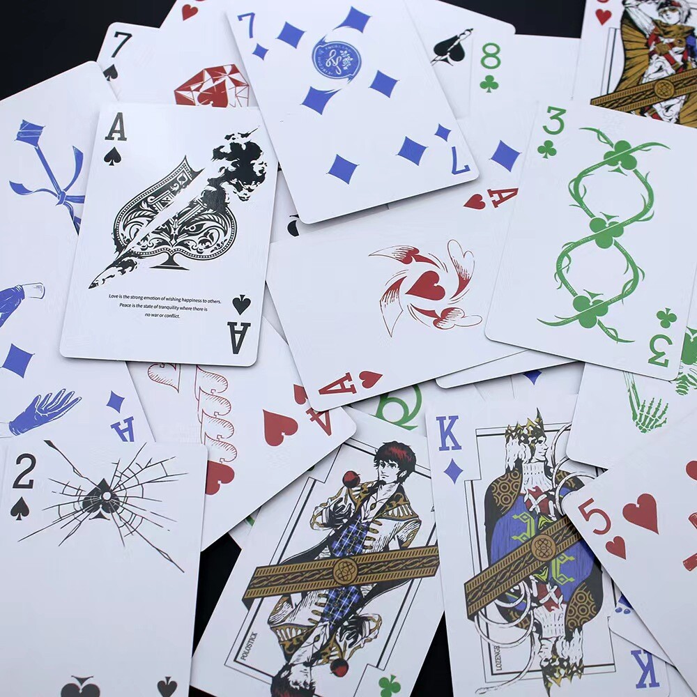 High Card X-Cards Cosplay Finn Oldman Chris Redgrave Deck of Cards