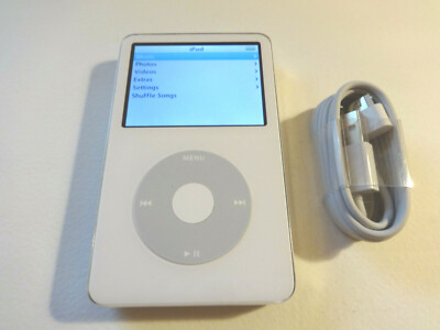 APPLE iPOD CLASSIC 5TH GEN. WHITE 60GBWOFLSON CHIPNEW