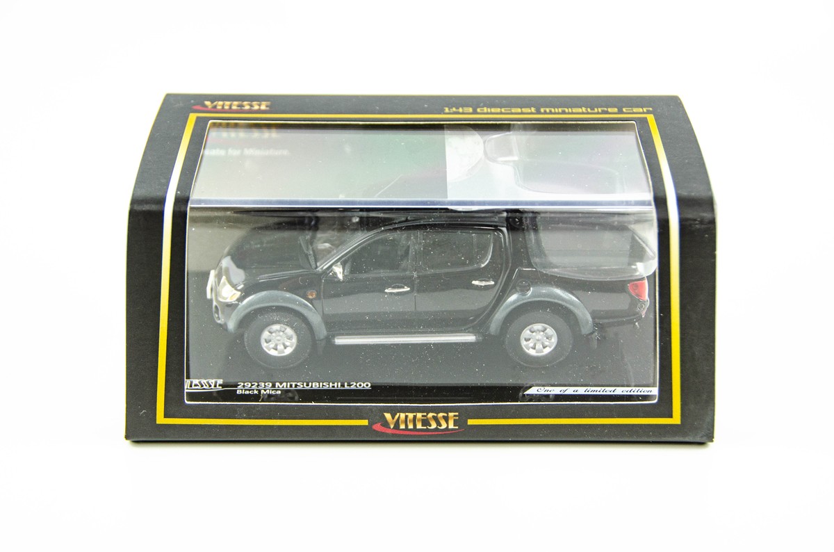 Vitesse 1/43 Mitsubishi L200 Pickup Truck Black Limited Edition 1