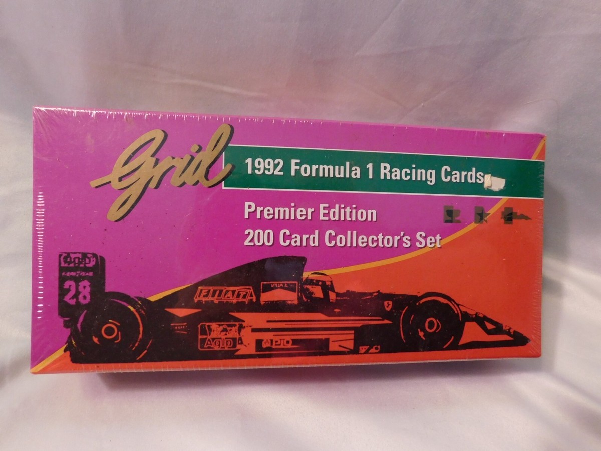 Grid 1992 Formula 1 Racing Cards 200枚セット Grid 1992 Formula 1