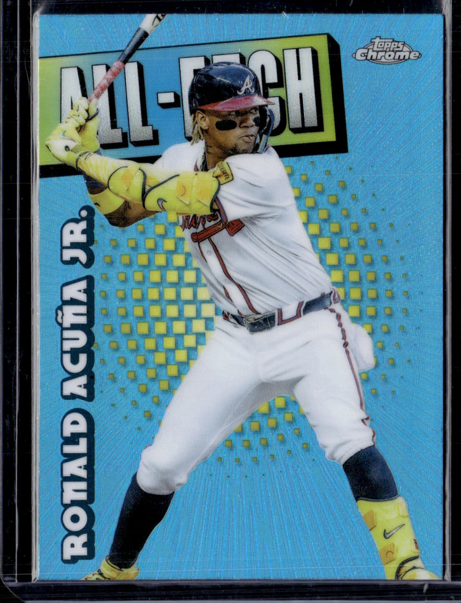 2025 Topps Chrome #CAE-8 Ronald Acuna Jr. All-Etch Insert Braves