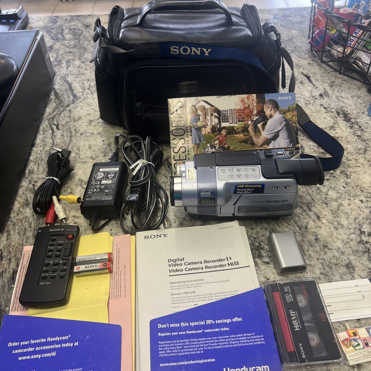 Sony Handycam DCR-TRV250 Digital-8 Camcorder for sale online | eBay