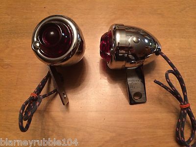 Harley-Davidson GUIDE DH-49 P-H7 Bullet Lights Flathead