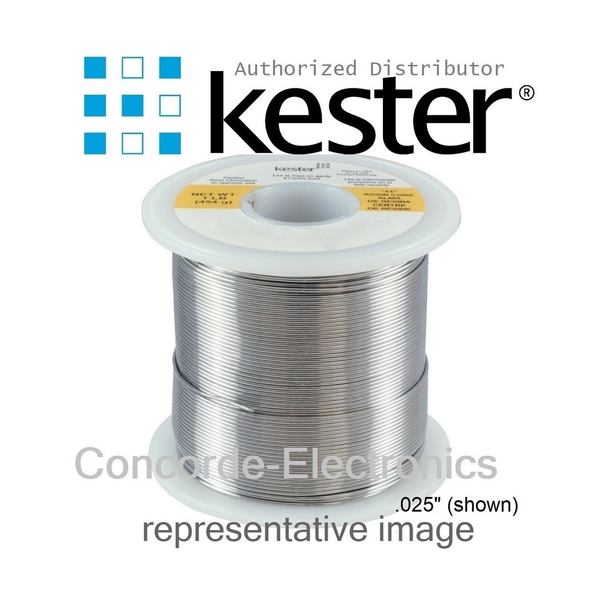 Kester Rosin Solder 24-6040-0010 | #44 | Sn60Pb40 60-40 | .020