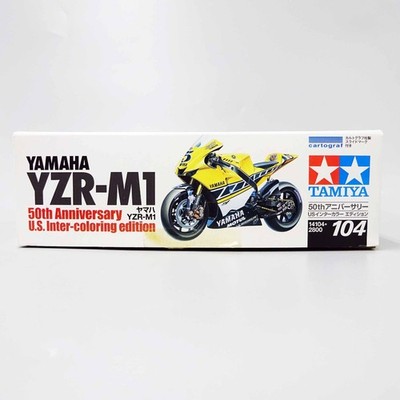 Tamiya 1/12 No.104 1/12 Yamaha YZR-M1 50th Anniversary US 14104 | eBay