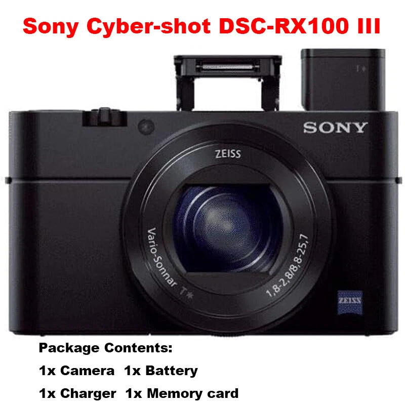Sony Cyber-shot DSC-RX100 III Sony Cyber-shot Digital Cameras for