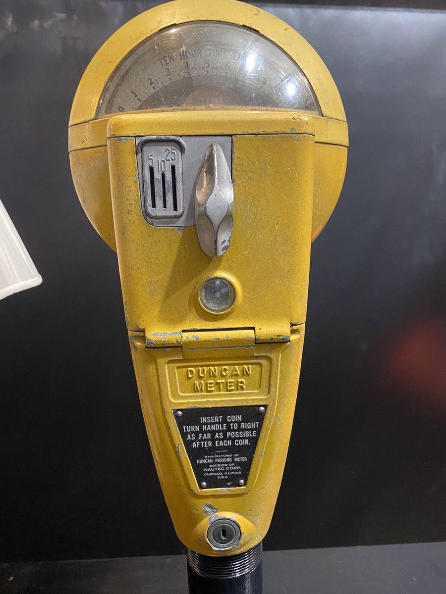 アメリカNYレトロ Duncan Meter 式駐車メーター アメリカNYレトロ