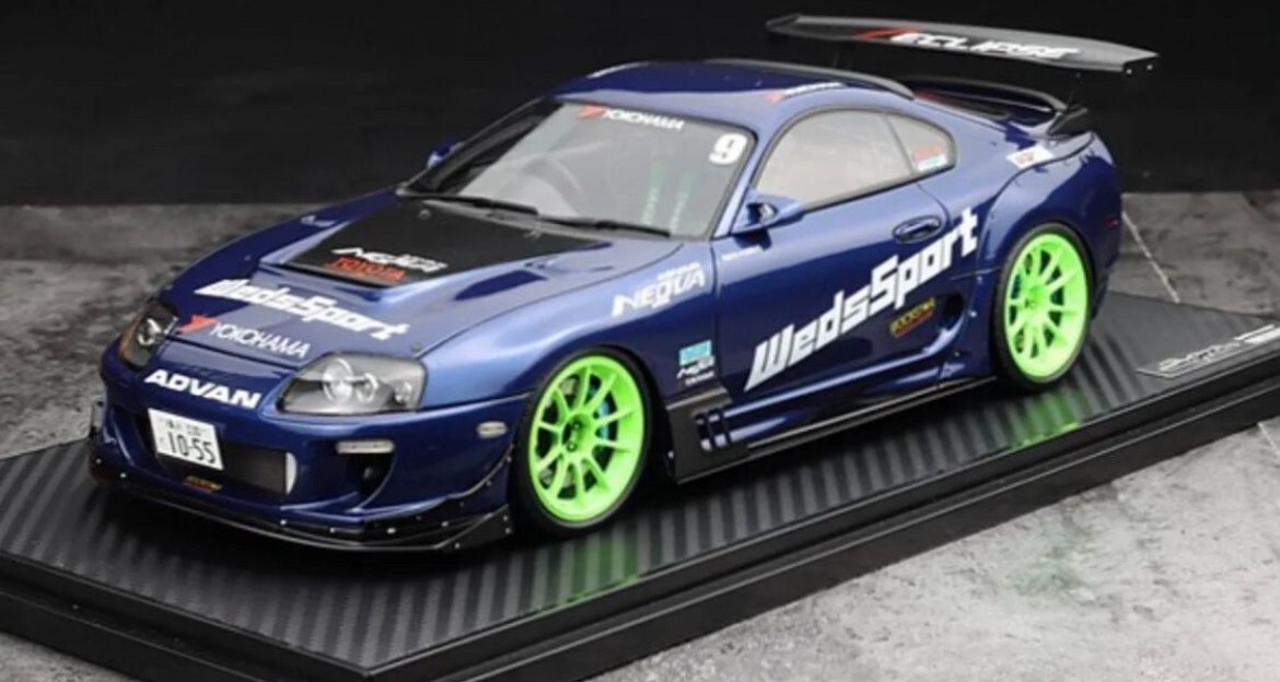 自動車 ignition toyota supra1/18 diecast model 自動車 ignition