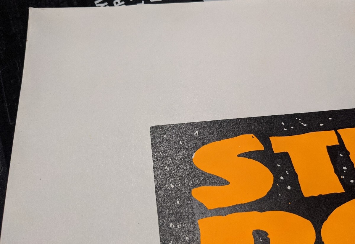 KOZIK STEEL POLE BUTH TUB シルクスクリーンポスター KOZIK STEEL