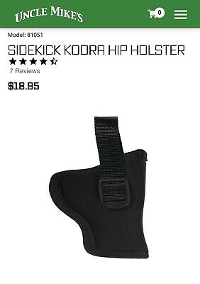 NEW Uncle Mike's 4.5” 5” BARREL LARGE AUTO Sidekick OWB Hip