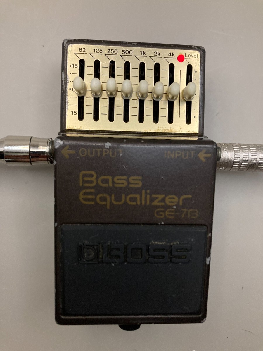 b*r様 BOSS GE-7B 1991年 日本製 Bass Equalizer BOSS GE-7B 1991年