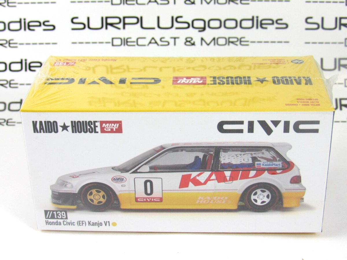 ミニカー KaidoHouse Civic EFKANJOYOKOHAMA Edition Kaido House x