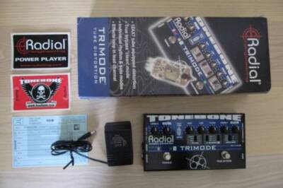 Effector Radial TONEBONE Trimode Vacuum Tube Distortion with Box