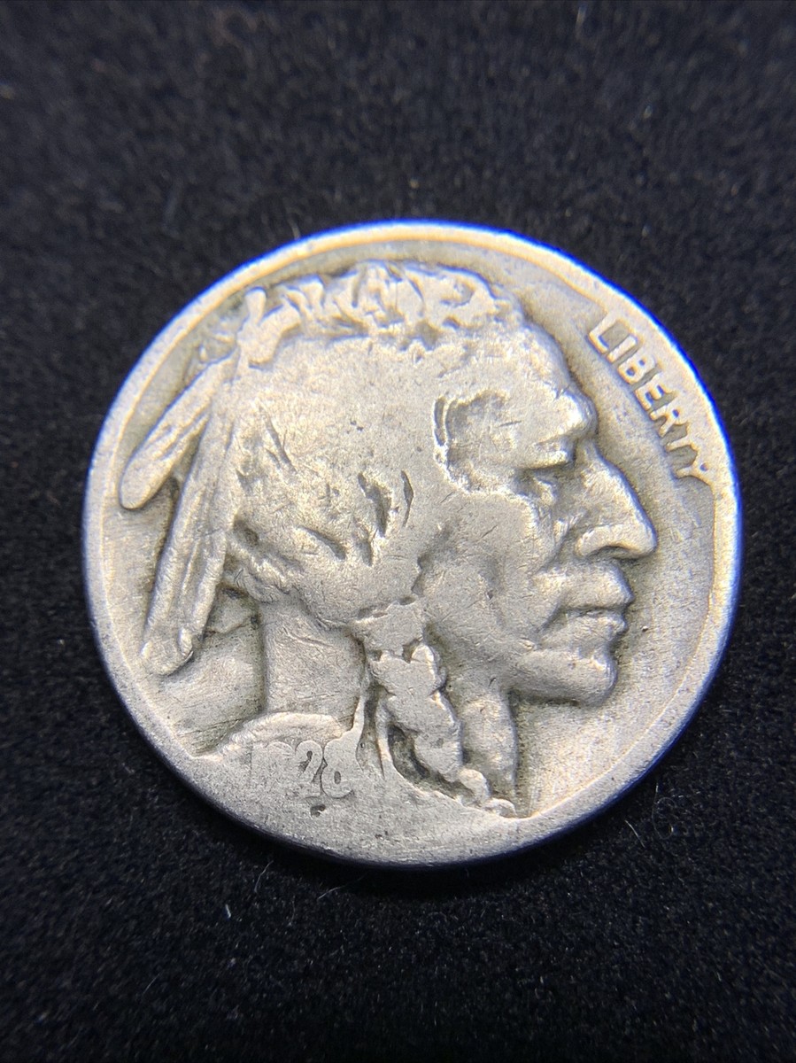 アメリカ合衆国 バッファロー ニッケル(5セント) 白銅貨 1928 S