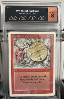 MTG wheel of fortune 英語 1枚 Magic The Gathering MTG Card Wheel