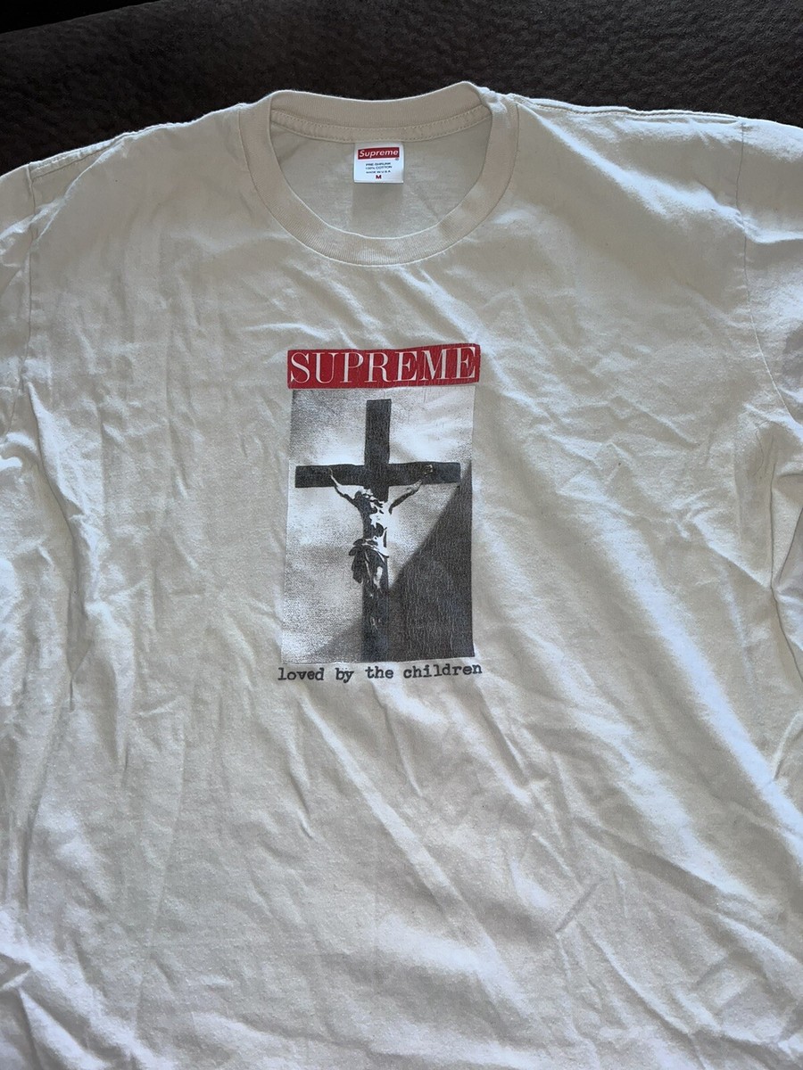 Supreme loved by the children Tee Shirt Size medium | eBay