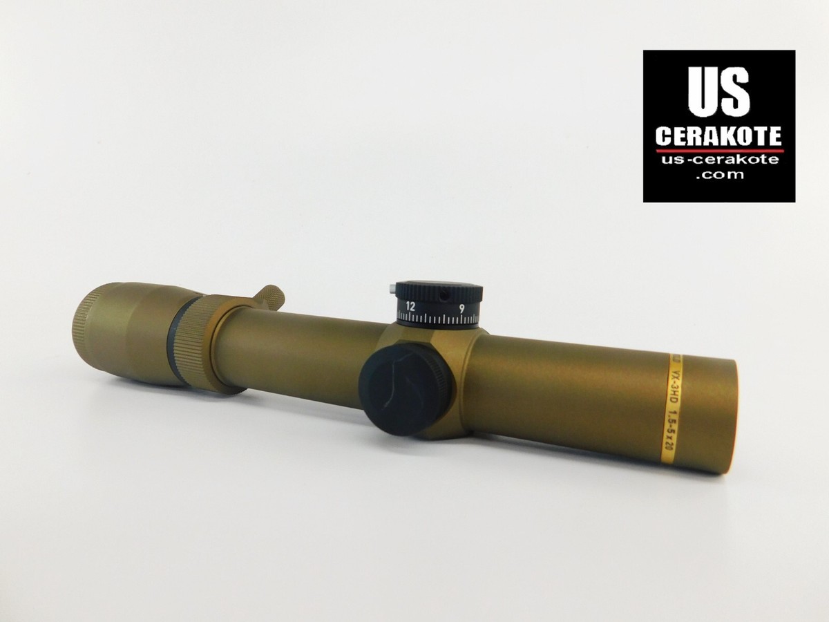 Leupold VX-3HD 1.5-5x20mm CDS-ZL Firedot Twilight Hunter Burnt