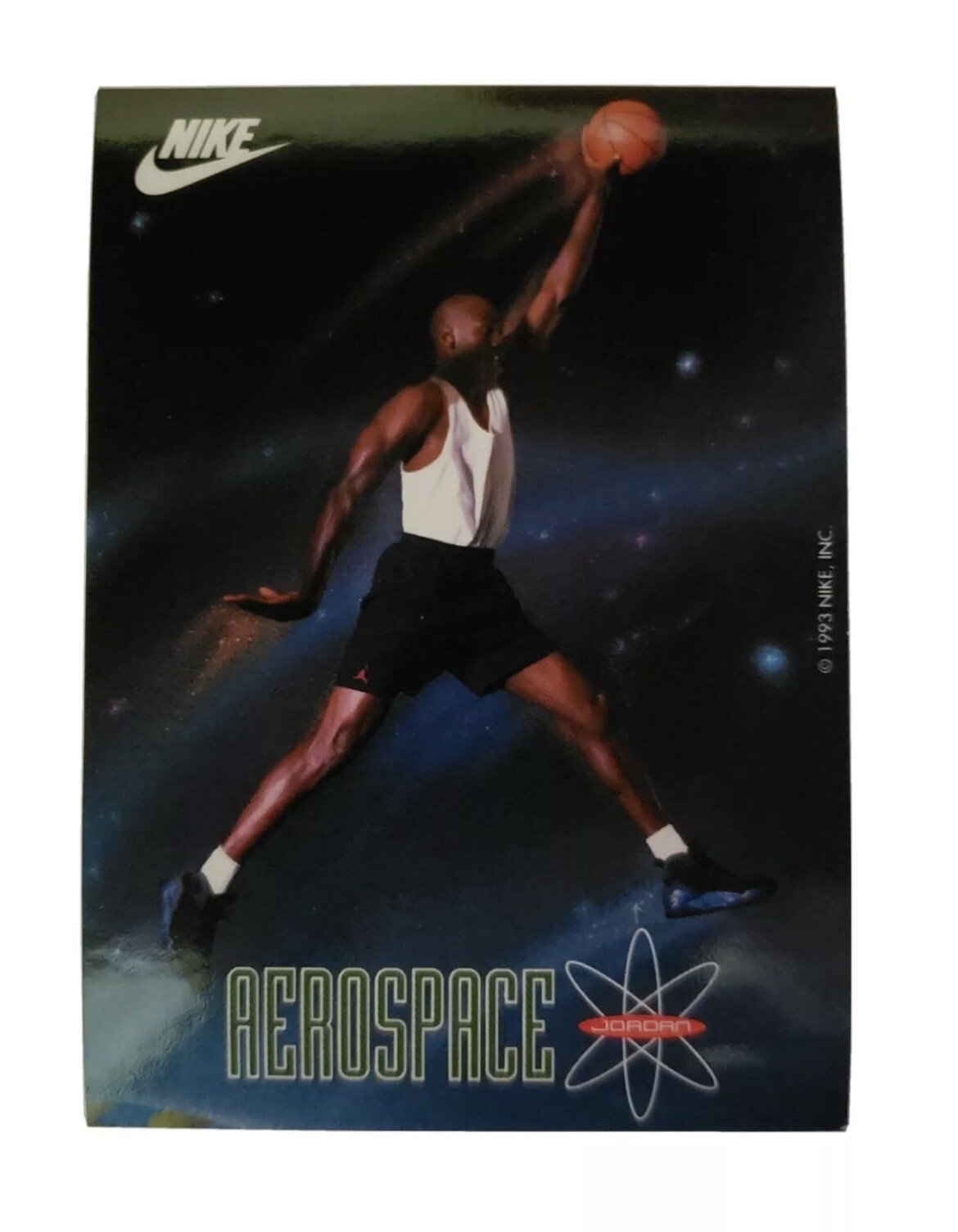 ナイキ マイケルジョーダン Aerospace TRADING STICKERS