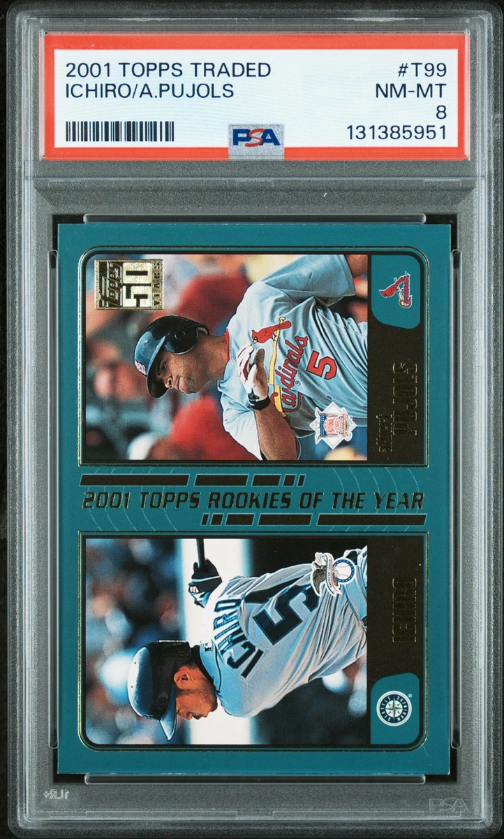 Topps Ichiro Suzuki Rookie Baseball Sports Trading Cards