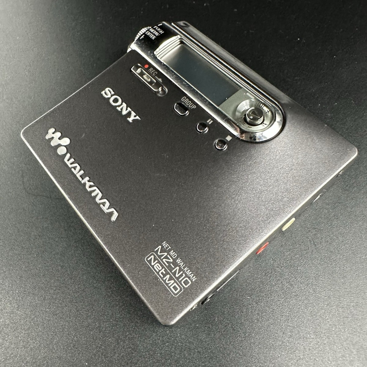 SONY MZ-N10 NET MD WALKMAN Gray Fully Tested Main unit only | eBay