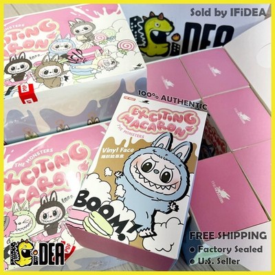 100% Authentic Labubu Exciting Macaron V1 Blind Box POP MART The