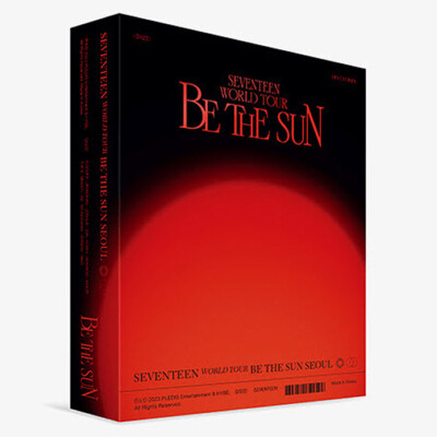 SEVENTEEN BE THE SUN 【DVD】 SEOUL SEVENTEEN WORLD TOUR [BE THE