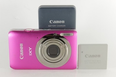 Canon IXY 210F PowerShot Pink ELPH 100 HS Digital Camera English w