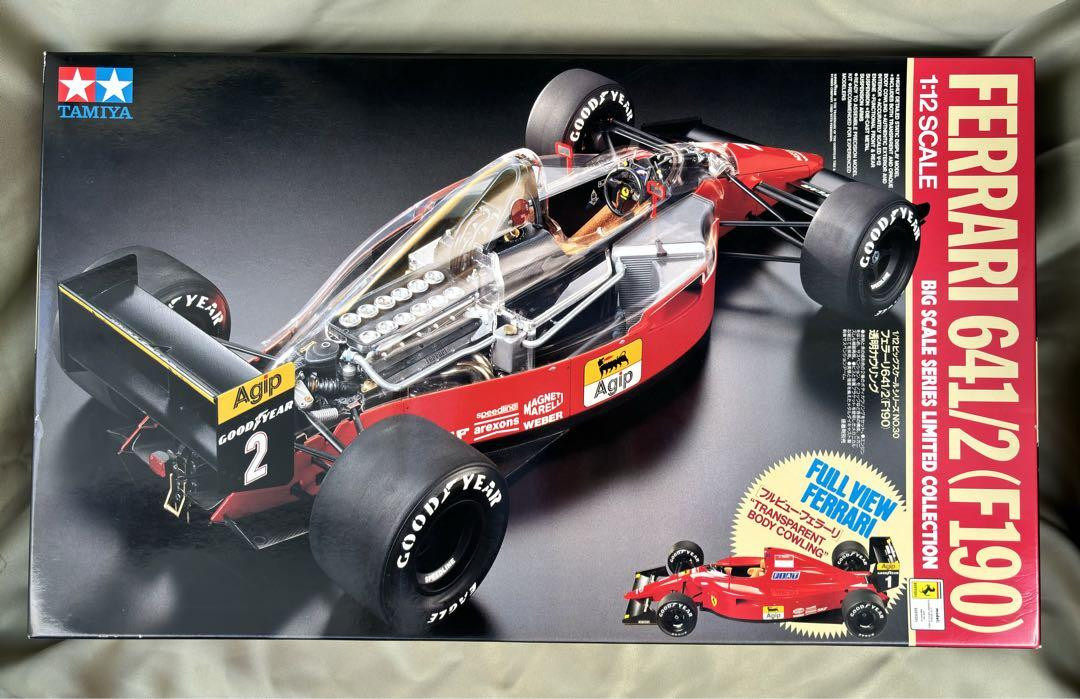 Tamiya Ferrari 641/2 (F190) 1/12 【公式通販】