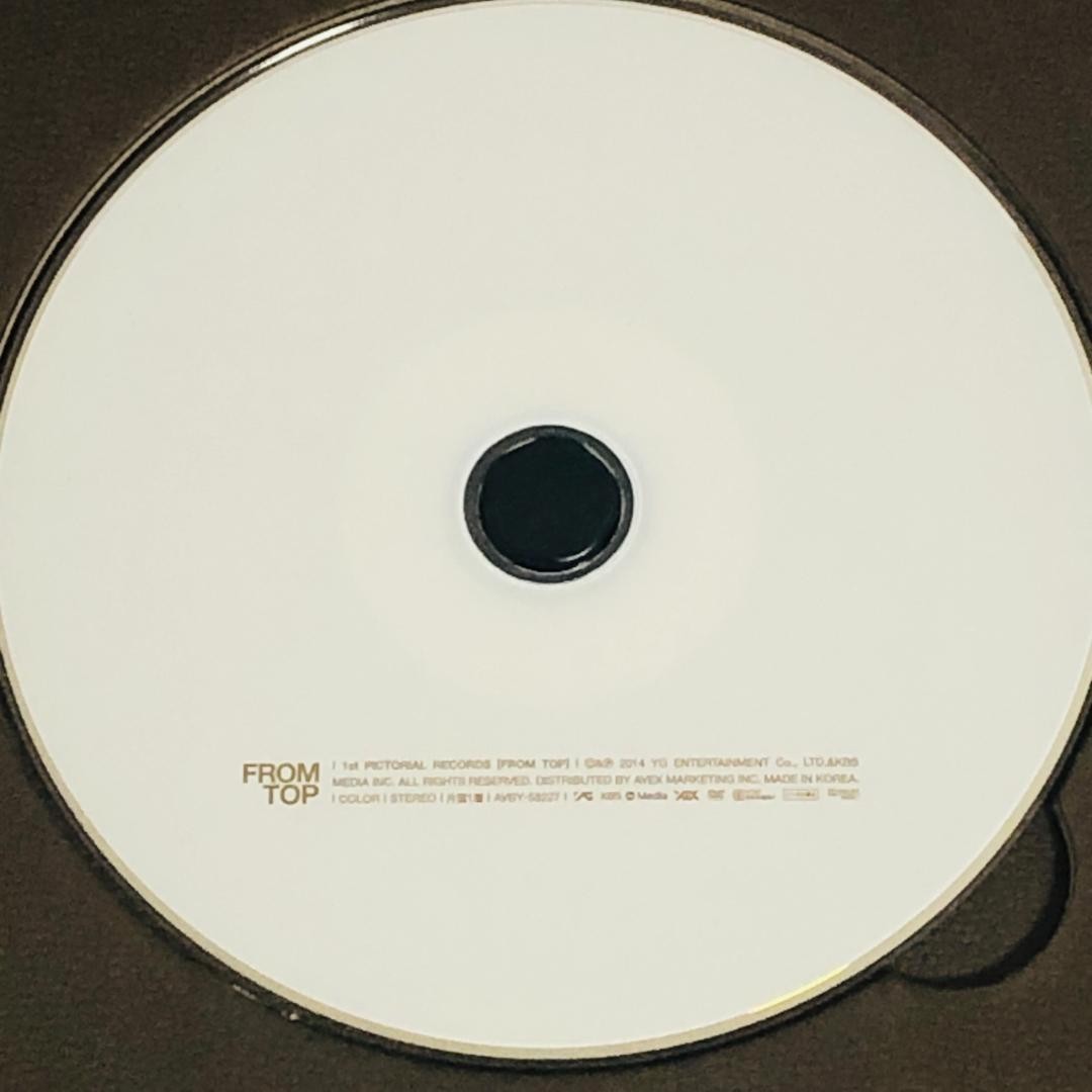 BIGBANG T.O.P 1st PICTORIAL RECORDS FROM TOP First limited