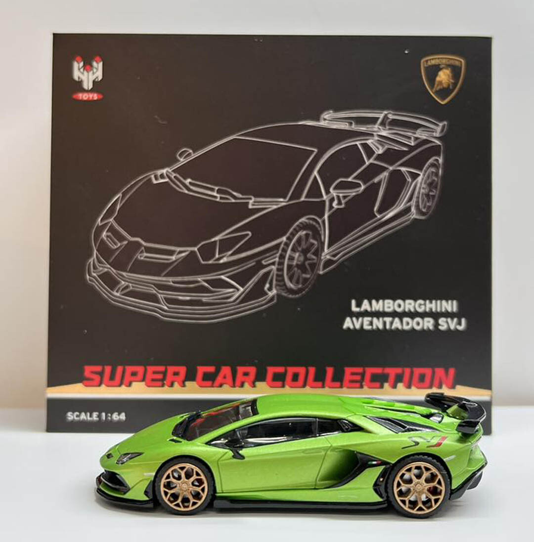 MAR 2023 HH HUNG HING Toys 1/64 LAMBORGHINI ADVENTADOR SVJ SUPER