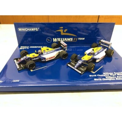 Minichamps Williams 1/43 F1 Fw14B Fw15C Limited Edition Used From