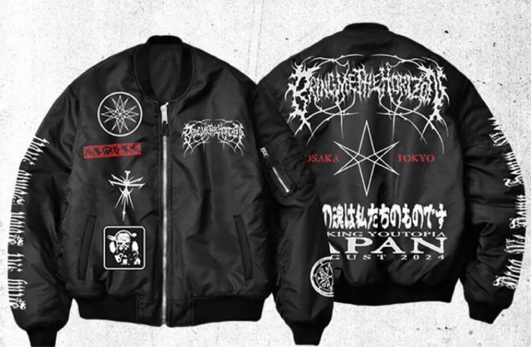 bring me the horizon ボンバージャケット Mサイズ