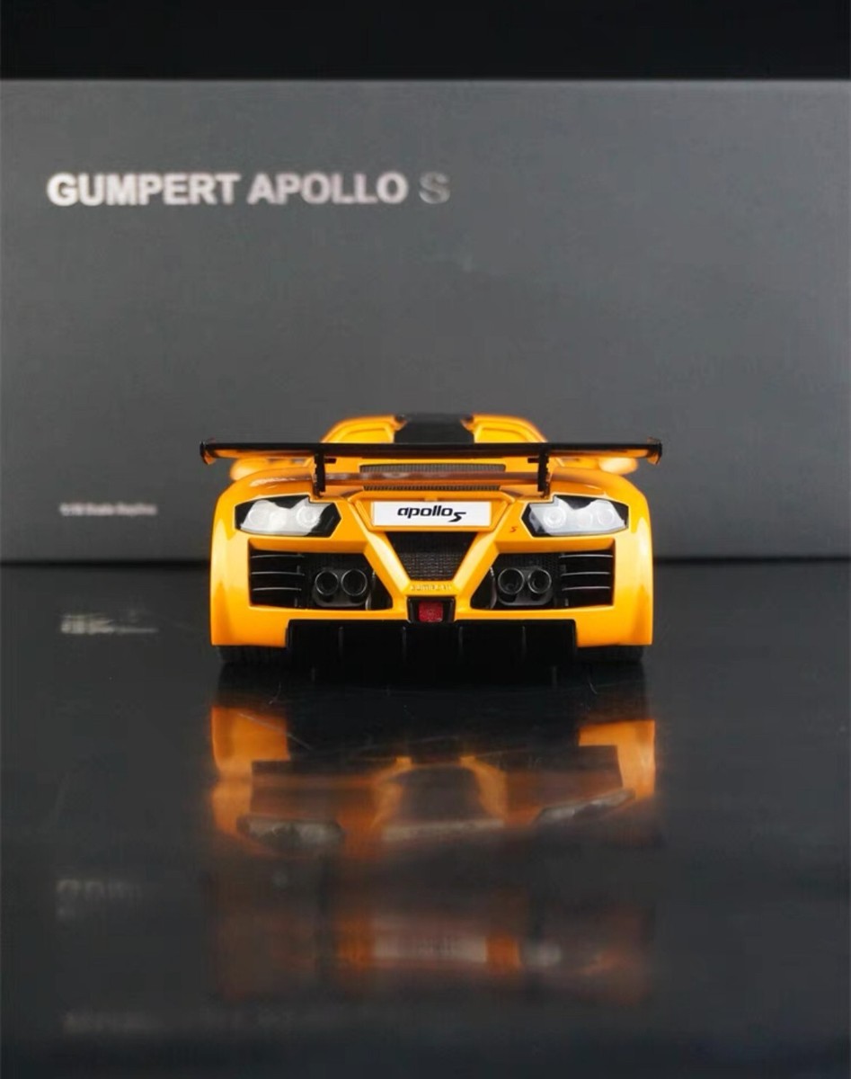 RARE* AUTOART 1/18 GUMPERT APOLLO S METALLIC ORANGE | eBay