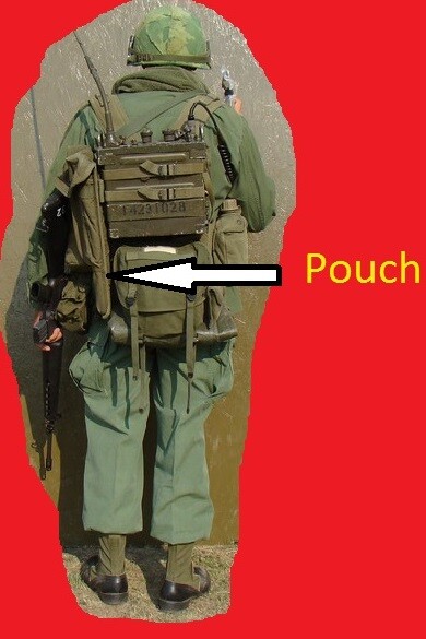 米軍 PRC-25 / PRC-77系 アンテナケース