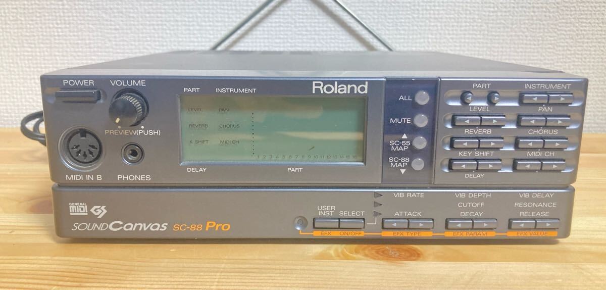 Roland SC-88pro SC88 Pro SOUND Canvas General MIDI sound modules