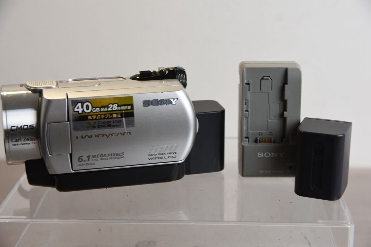 SONY DCR-SR300 Handycam Digital Video Camera Recorder Silver from