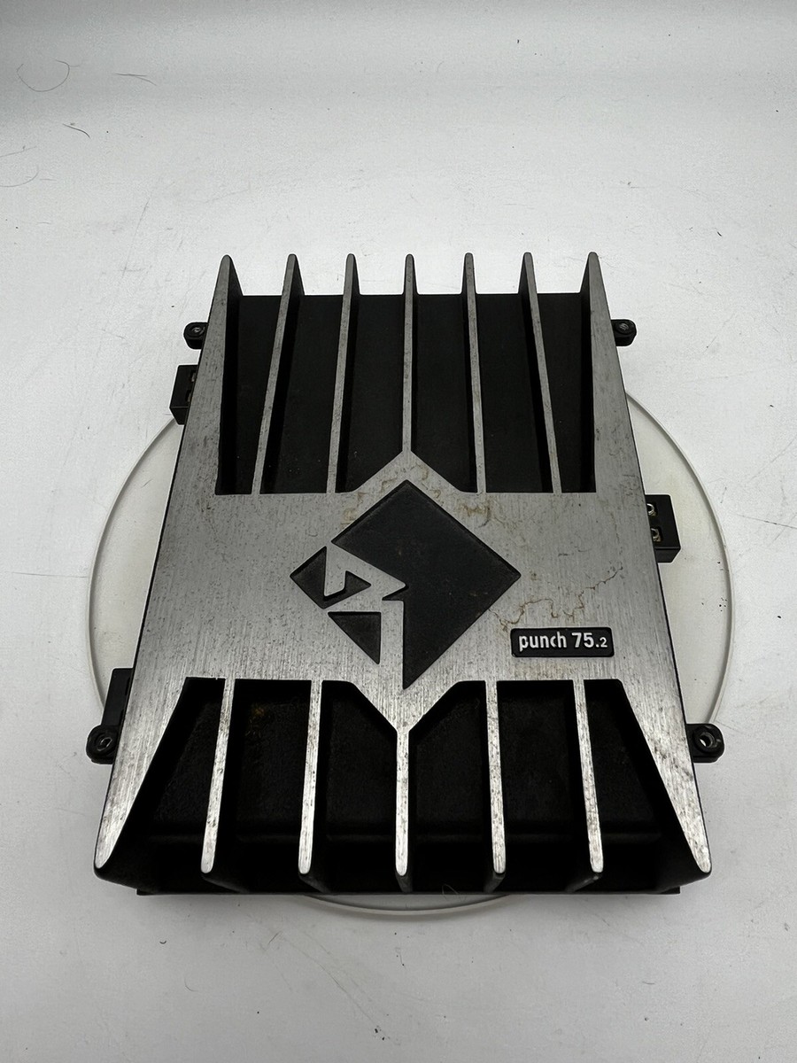 Rockford FOSGATE Punch 75.2 Old School Car Amplifier Tested Good