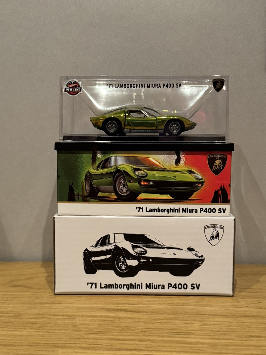 HOT WHEELS - RLC - '71 LAMBORGHINI MIURA P400 SV | eBay UK
