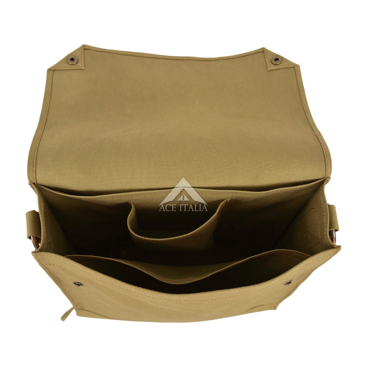 Indiana Jones Bag Mk VII Leather Strap WWII Gas Mask Bag Satchel