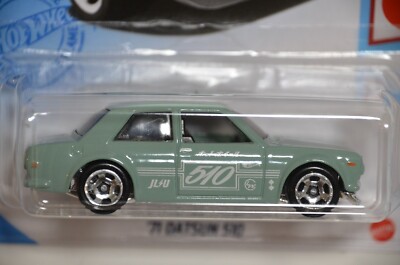 2020 Hot Wheels '71 Datsun 510 Japanese Card RARE JAPAN Rare HTF