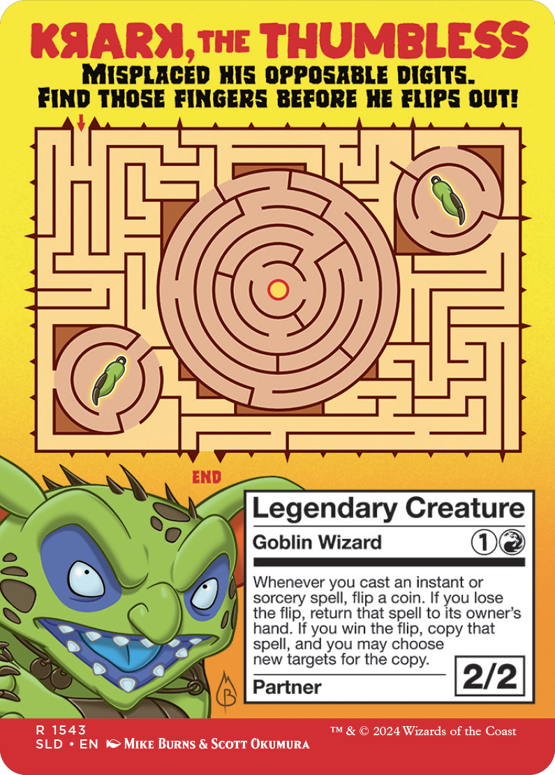 Magic the Gathering MTG Secret Lair - Just Add Milk: Second