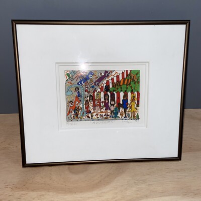 JAMES RIZZI HIGH WIRE 1990年制作 3Dアート JAMES RIZZI HIGH WIRE