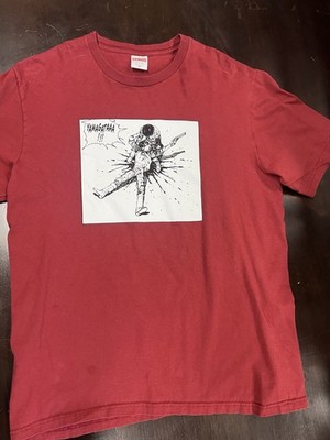 FW17 Supreme x Akira Yamagata tee size M Medium Cardinal T-shirt