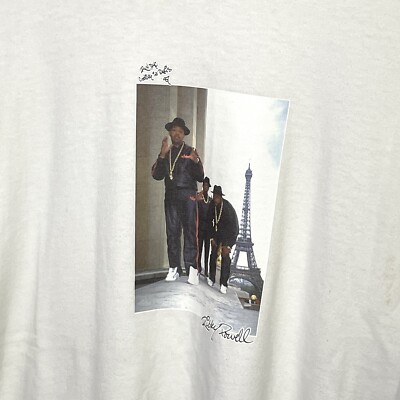 Ricky Powell × RUN DMC フォトTシャツPARIS '87M Vintage Ricky