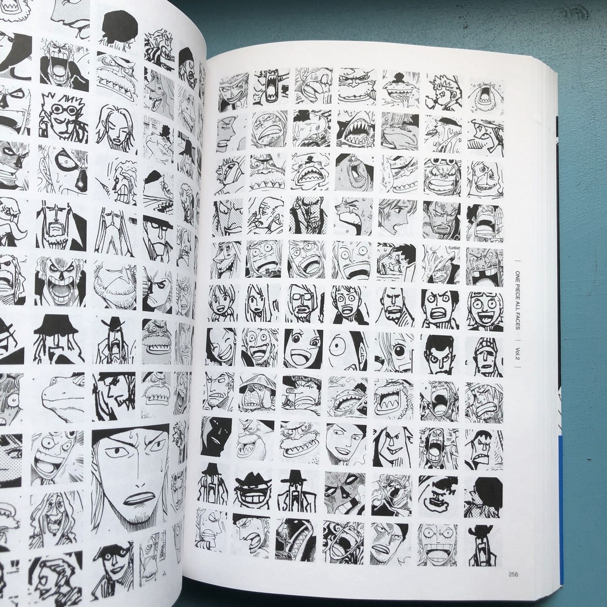 ONE PIECE All faces Collector's Edition Illustration Book Vol1-3